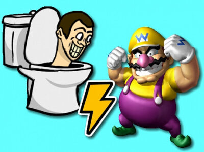 Toilette Skibidi contro Wario